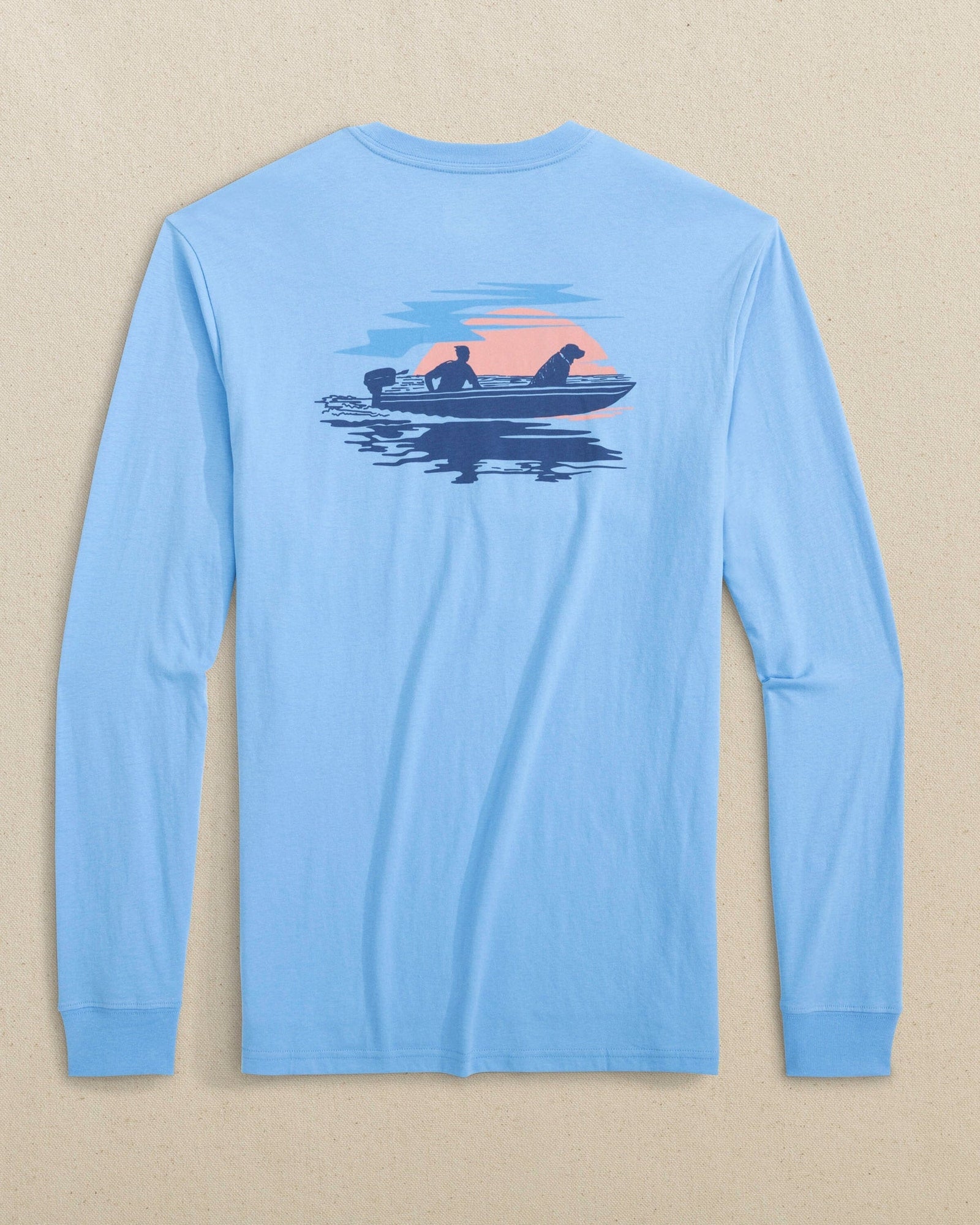 SOUTHERN TIDE Men's Tees Southern Tide ST Sunset Long Sleeve T-Shirt