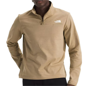 THE NORTH FACE Mens Jackets KHAKI STONE / M North Face Men’s Cedar Trail Grid Fleece ¼-Zip NF0A8AZELK5