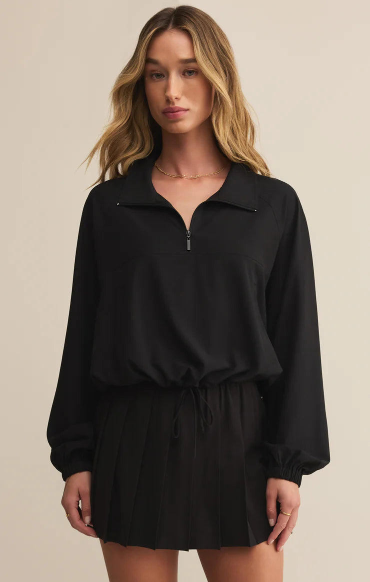 Z SUPPLY Women Jackets Z Supply It’s A Breeze Half Zip Jacket || David's Clothing