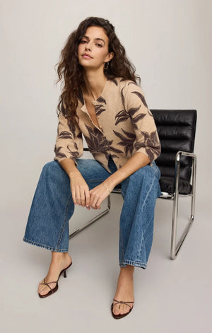 Z SUPPLY Women's Cardigans Z Supply Valor Floral Cardigan