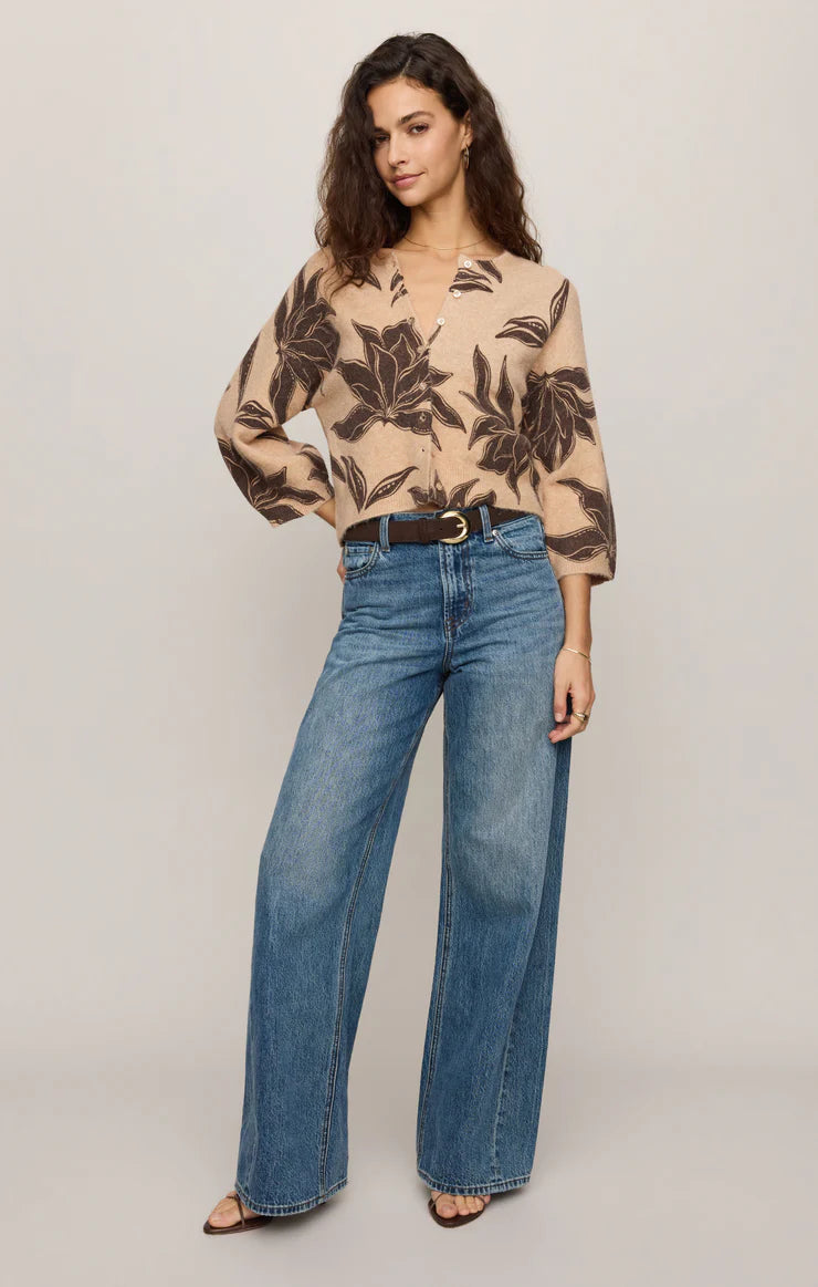 Z SUPPLY Women's Cardigans Z Supply Valor Floral Cardigan
