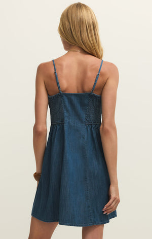 Z SUPPLY Women's Dresses Z Supply Angel Eyes Denim Mini Dress