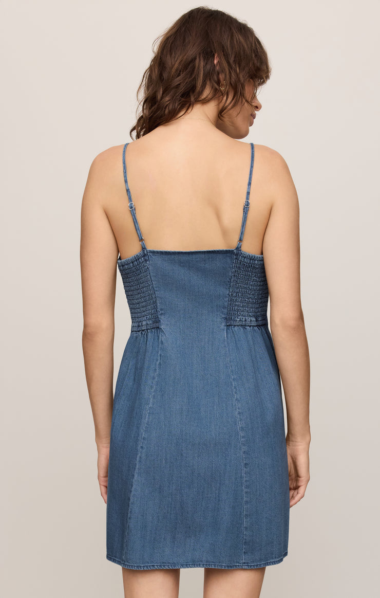Z SUPPLY Women's Dresses Z Supply Angel Eyes Denim Mini Dress