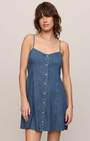 Z SUPPLY Women's Dresses Z Supply Angel Eyes Denim Mini Dress