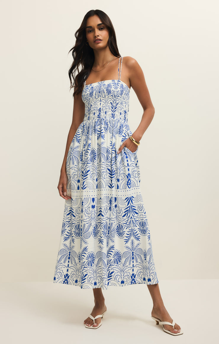 Z SUPPLY Women's Dresses Z Supply Nadine Airy Palm Maxi Dress