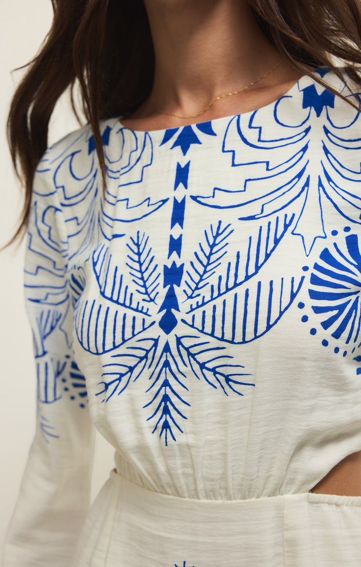 Z SUPPLY Women's Dresses Z Supply Tahina Airy Palm Mini Dress