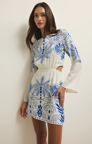 Z SUPPLY Women's Dresses Z Supply Tahina Airy Palm Mini Dress