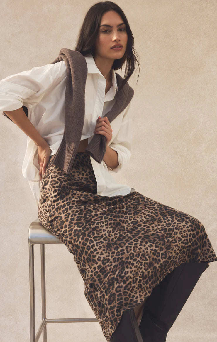 Z SUPPLY Women's Skirts Z Supply Izabel Leopard Skirt