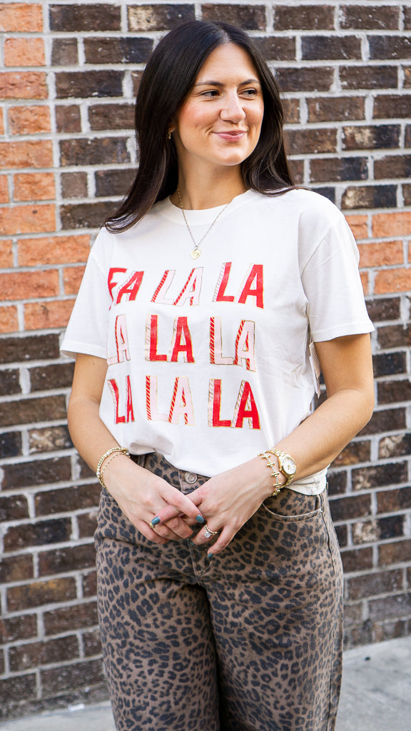 Z SUPPLY Women's Tee Z Supply Falalala Boyfriend Tee