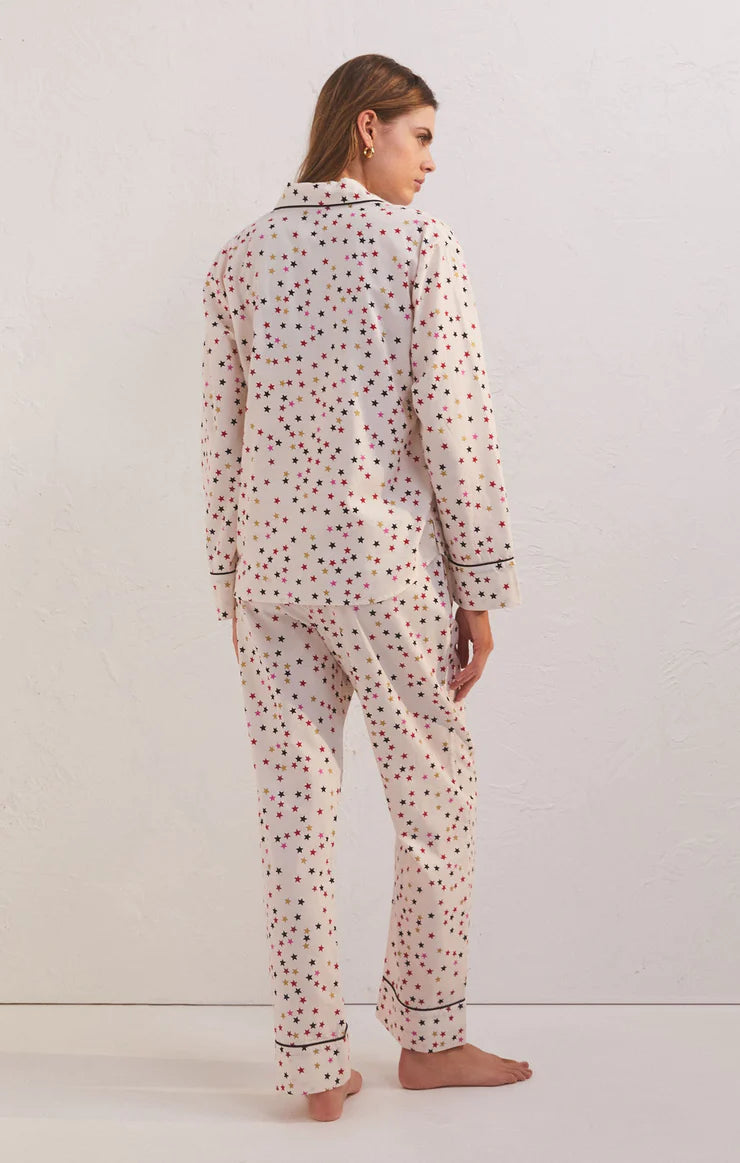 Z SUPPLY Women's Top Z Supply Dreamer Star Pj Set || David's Clothing