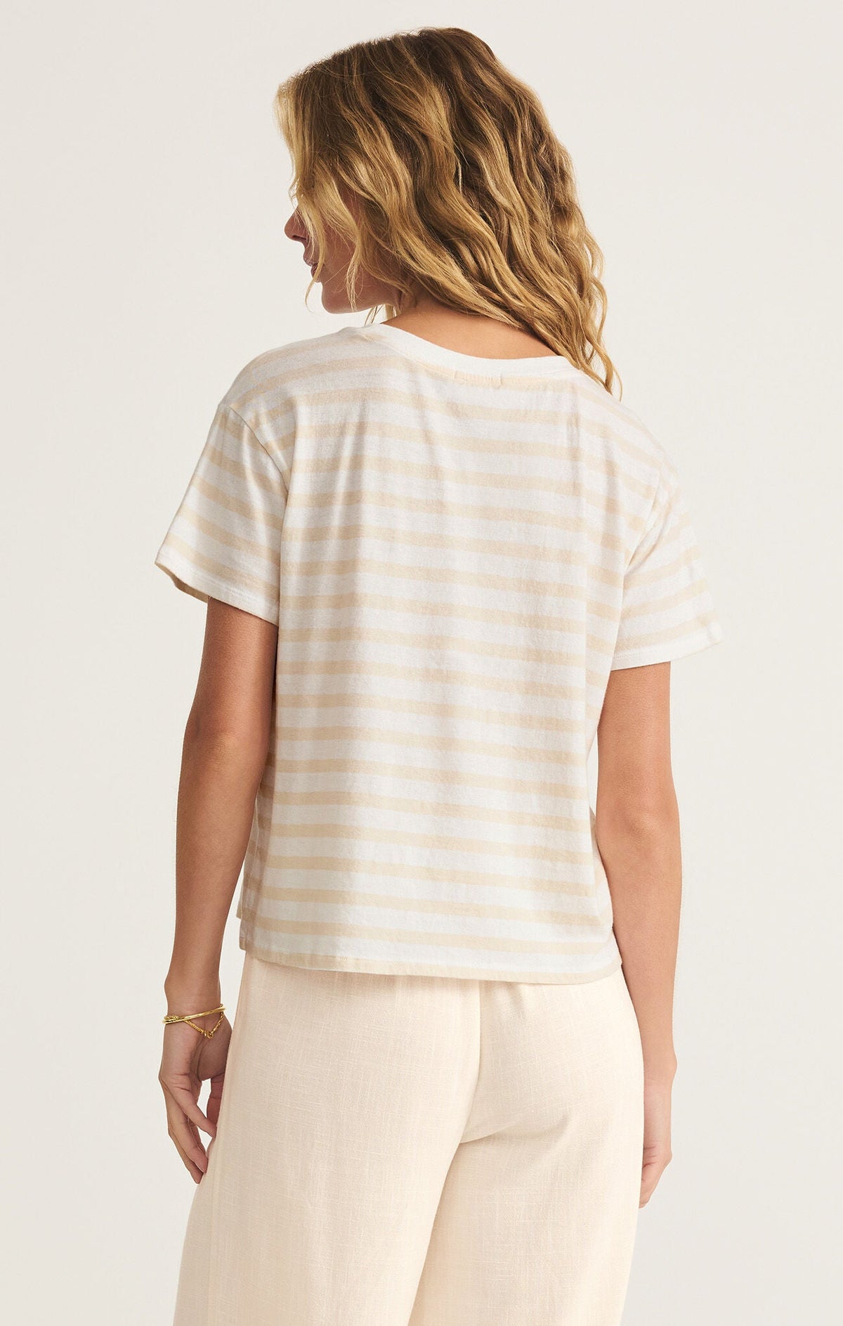 Z SUPPLY Women's Top Z Supply Go To Stripe Tee || David's Clothing