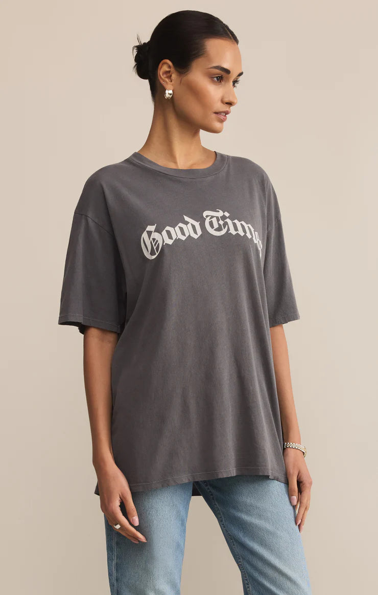 Z SUPPLY Women's Top Z Supply Good Times City Tee || David's Clothing