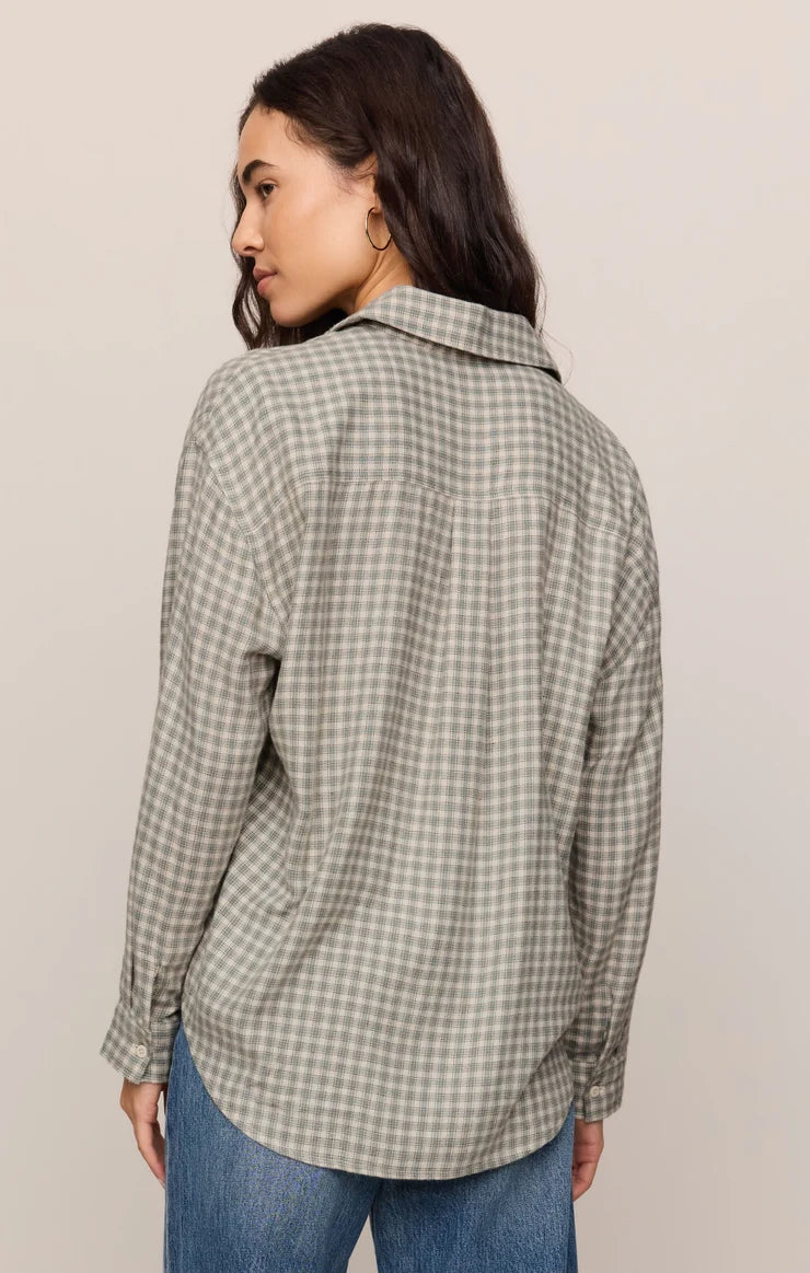 Z SUPPLY Women's Top Z Supply River Plaid Button Up