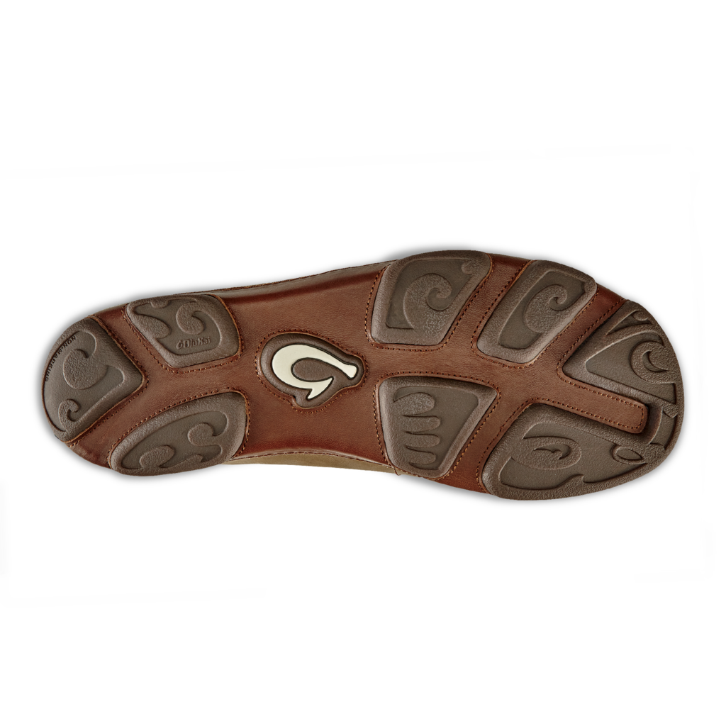 OLUKAI Men's Shoes Olukai Moloa Leather Slip On || David's Clothing
