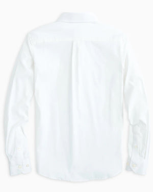 SOUTHERN TIDE Kid's Tops Southern Tide Boys Solid Intercoastal Button Down Shirt || David's Clothing