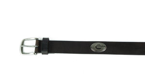 Zeppro Men's Belts Zep-Pro Georgia Concho Brown Leather Belt || David's Clothing